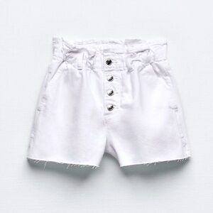 ZARA BLUE DENIM SHORTS